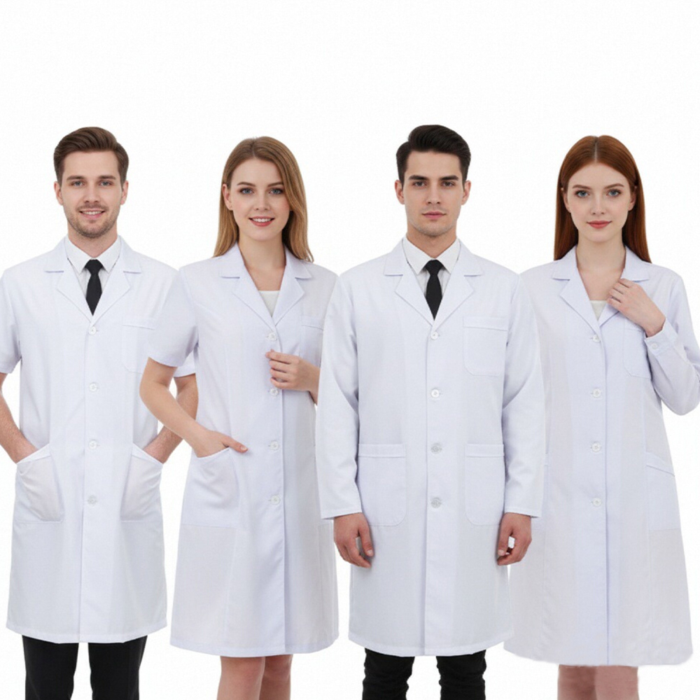 Medical Lab Research - Camice Bianco Professionale da Dottore, Costume