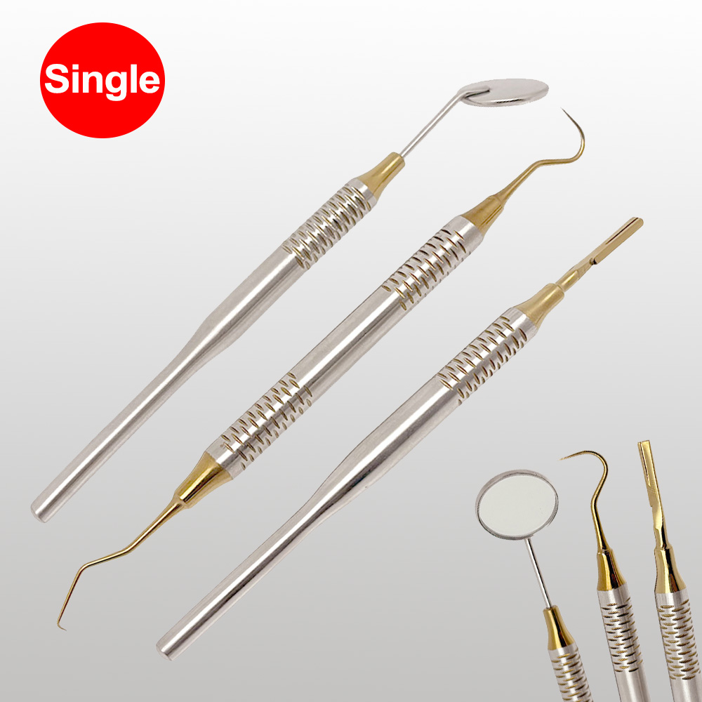 Dental Mirror Probe - 1 pz strumento per la pulizia