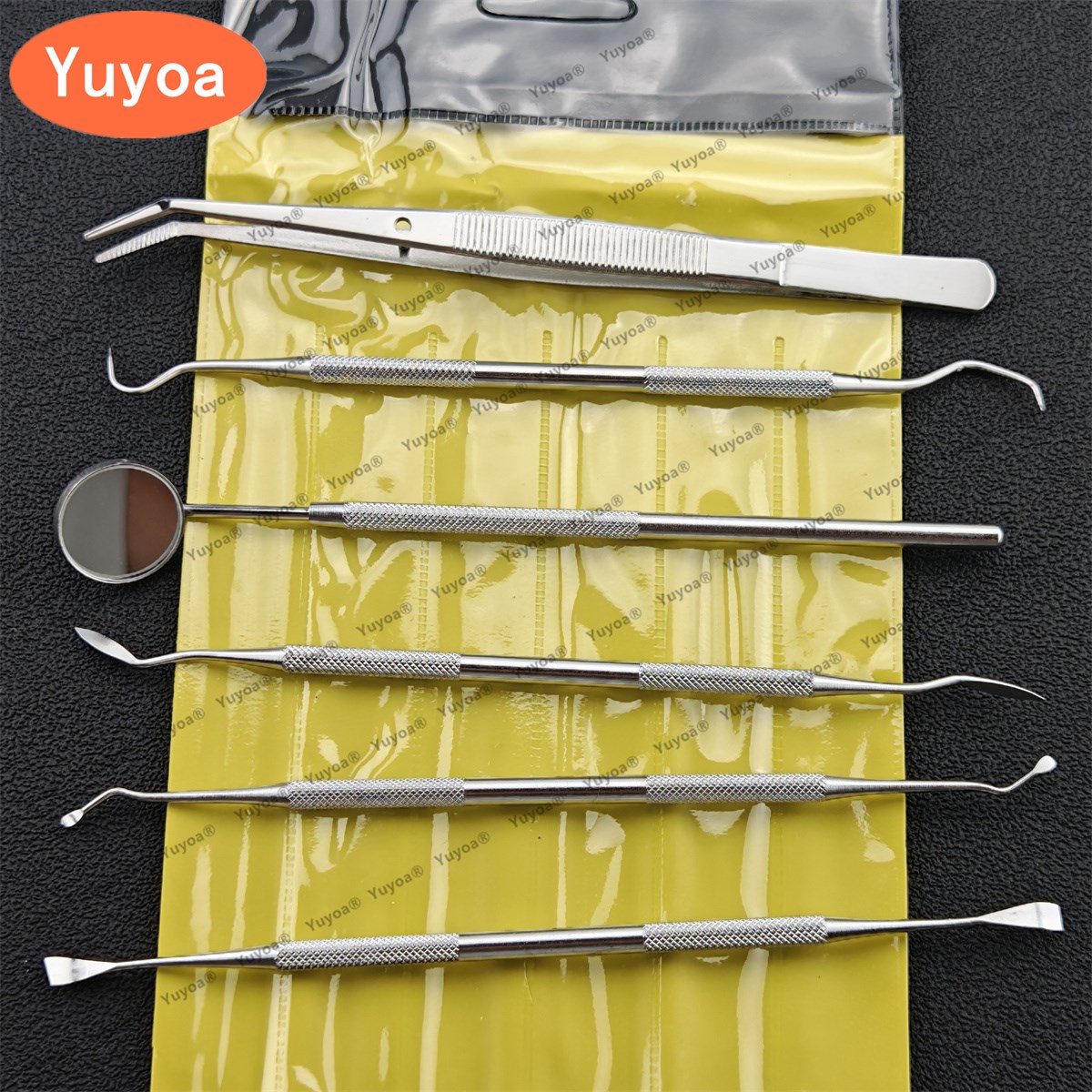 Dental Mirror Probe - Set di 5 kit da 6