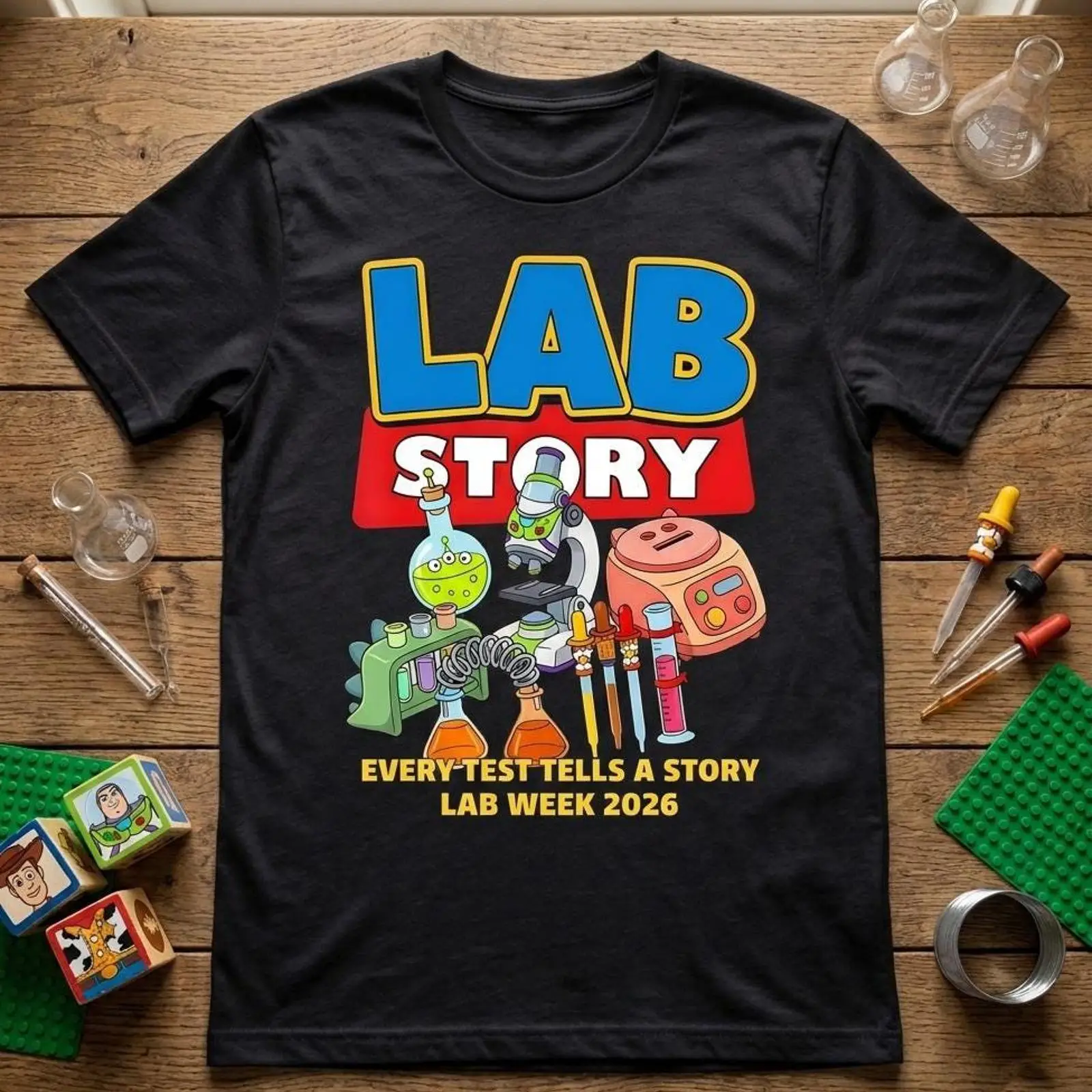 Medical Lab Humor - Maglietta Lab Week 2026 per Tecnici