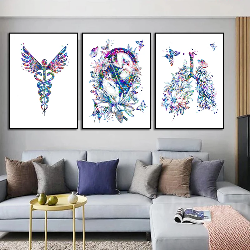 Anatomy Medical Poster Flower  - Medical Lab Pictures recensione e prezzo