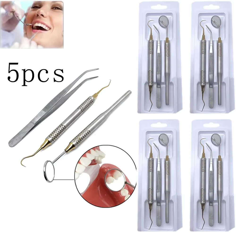 5 pz Dentale Doppio Attacco Bo - Dental Mirror Probe recensione e prezzo