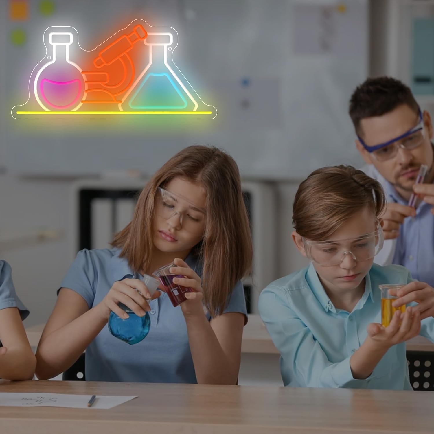 Insegna al Neon a Tema Laborat - Medical Lab Study recensione e prezzo