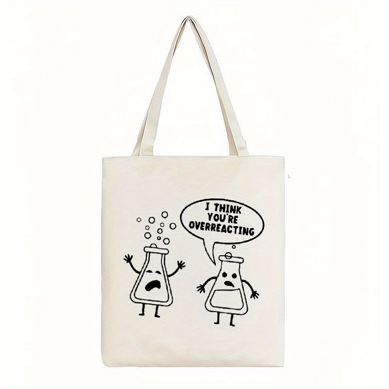 Borsa tote in tela bianca con  - Medical Lab Day recensione e prezzo
