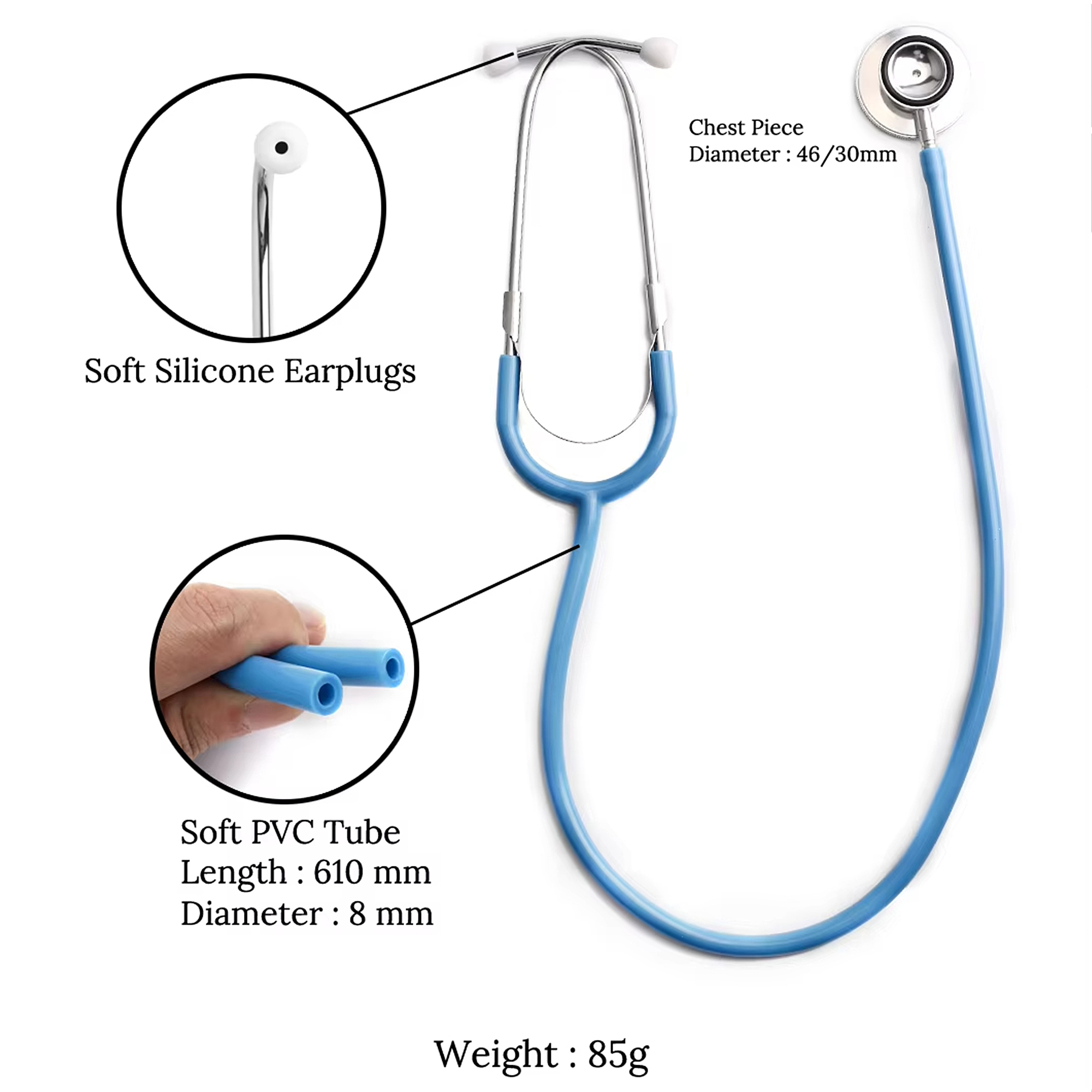 Stetoscopio a doppia testa Dis - Medical Lab Equipments recensione e prezzo