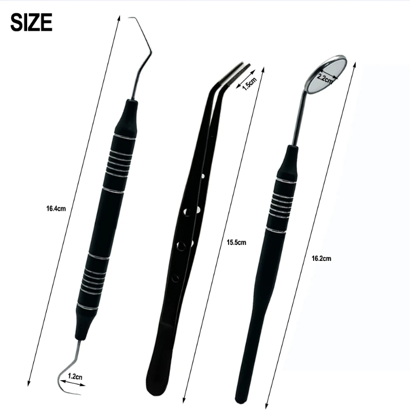 Set di 3 Pezzi Specchietto Den - Dental Mirror Probe recensione e prezzo